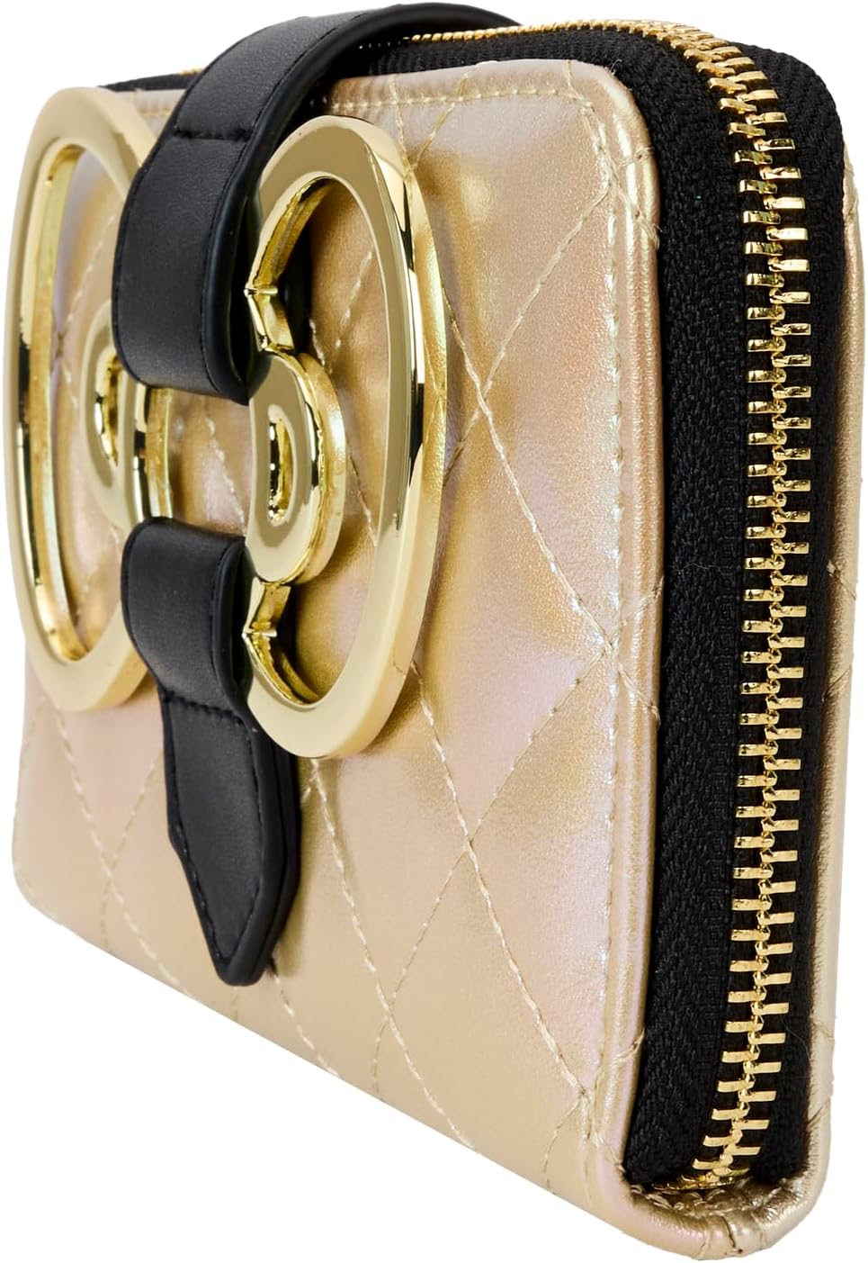 HOTLoungefly Sanrio 50th Anniversary Gold Zip Around Wallet