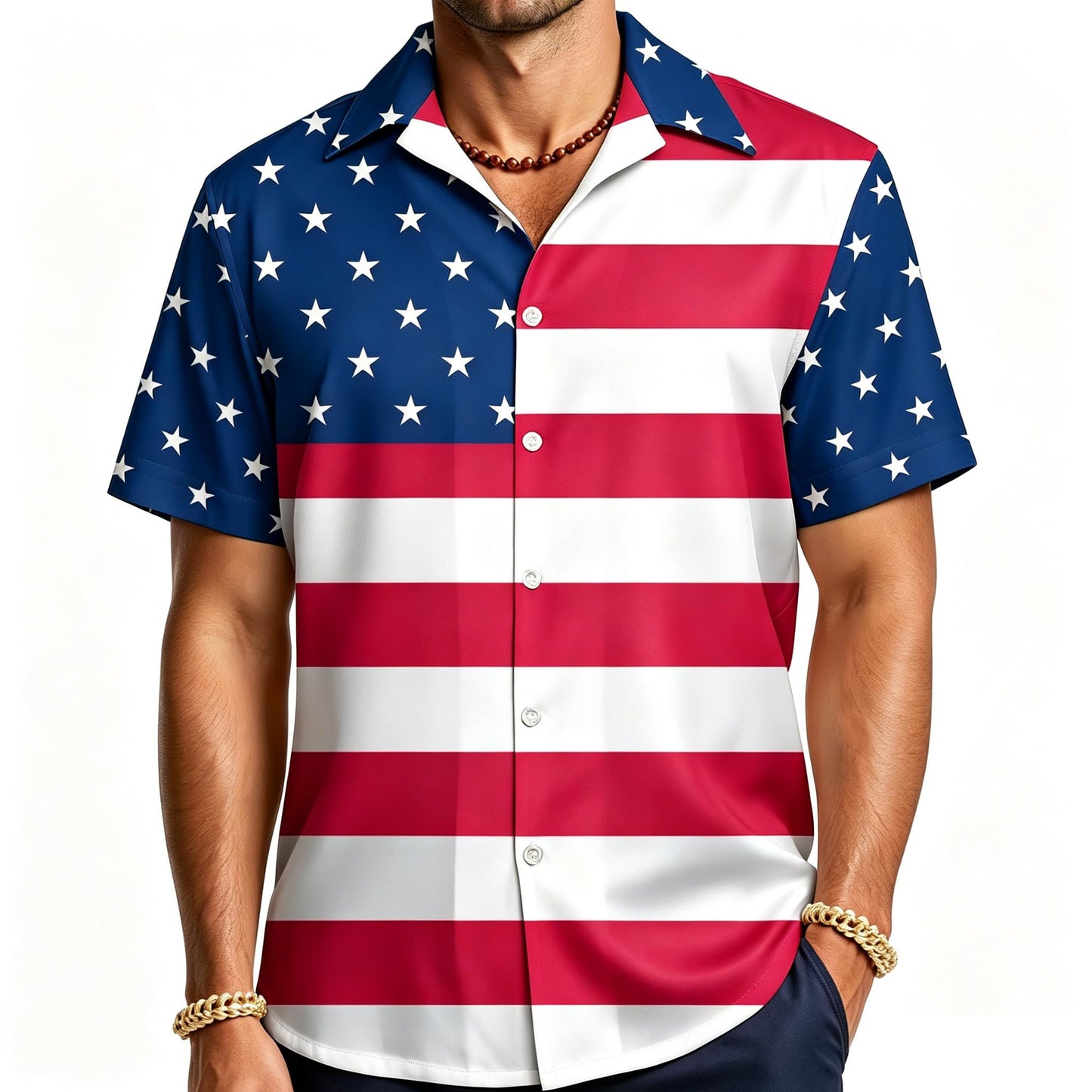 HOT250Th Anniversary USA Hawaiian Shirt for Men, 1776-2026 Patriotic Short Sleeve Shirt, Independence Day Gifts
