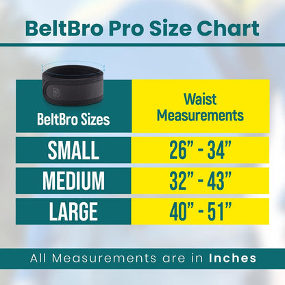 HOTBeltBro Pro for Men and Women Elastic No Buckle Invisible Belt Patented Metal Free TSA Soft Adjustable Side Tactical Belt