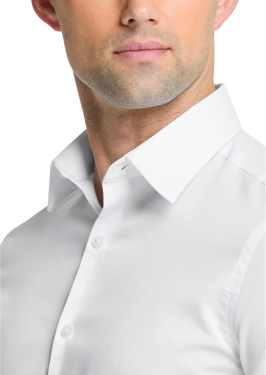 HOTVan Heusen Men's Flex Collar Slim Fit Stretch Dress Shirt
