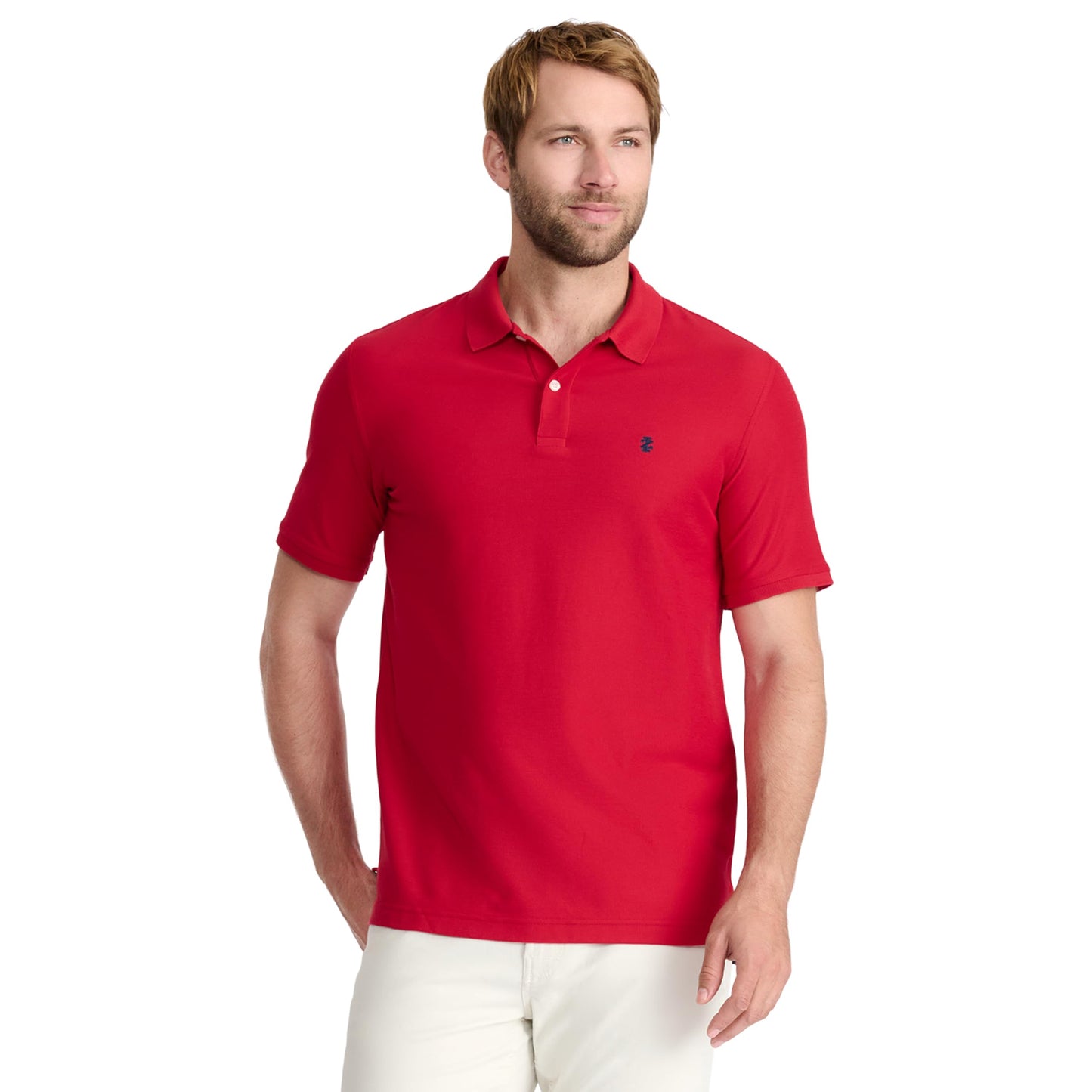 HOTIzod Men's Advantage Performance Short Sleeve Fashion Polo Shirt