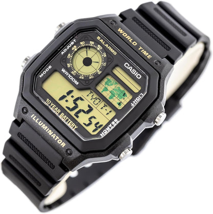 HOTCasio Classic Black Watch AE1200WH-1B
