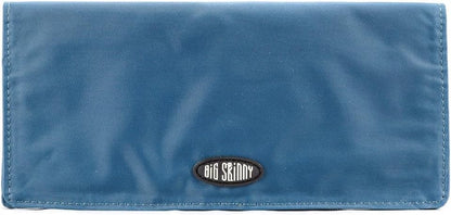 HOTBig Skinny Women's Executive Bi-Fold Checkbook Slim Wallet, Holds Up to 40 Cards