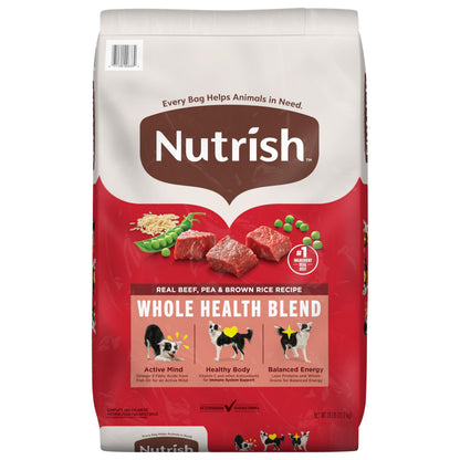 HOTNutrish Dry Dog Food, Beef, Pea & Brown Rice, 40 lb. Bag (Rachael Ray)