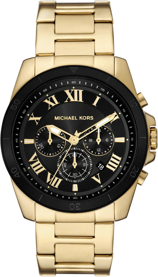 HOTMichael Kors Alek Men's Watch, Stainless Steel Watch for Men