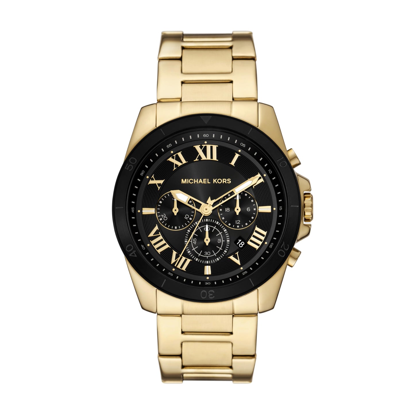 HOTMichael Kors Alek Men's Watch, Stainless Steel Watch for Men