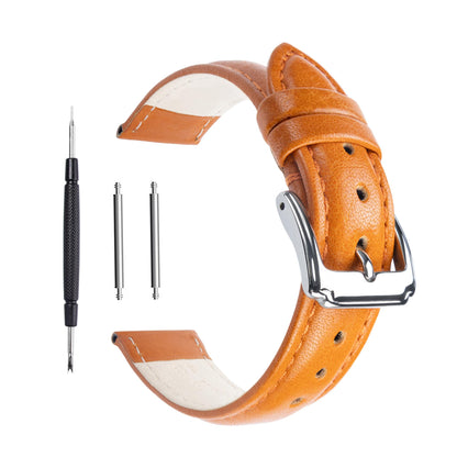 HOT14mm 16mm 18mm 20mm 22mm Calf Leather Watch Band, Extra Soft Watch Strap for Men Women