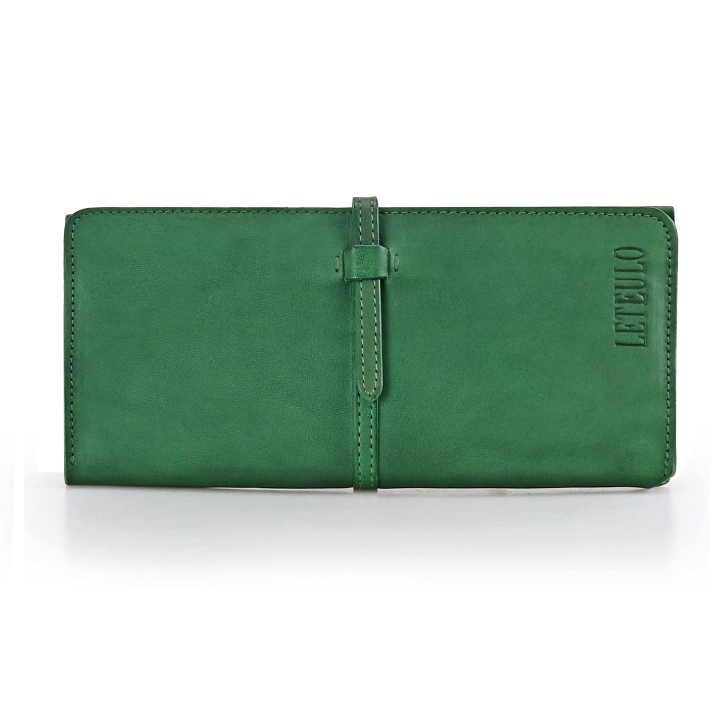 HOTWallets for Women Genuine Leather Card Organizer Dip Dye Coin Purse Ladies Ultrathin Wallets