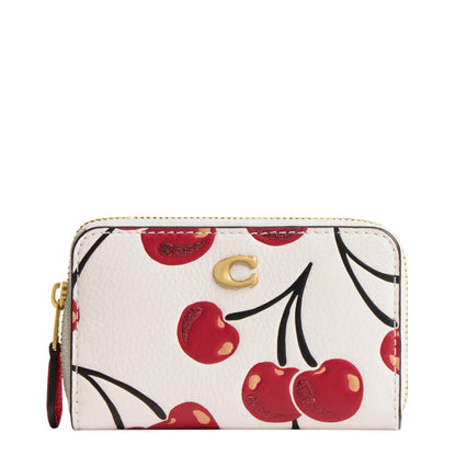 HOTCoach Essential Small Zip Around Card Case with Quilting