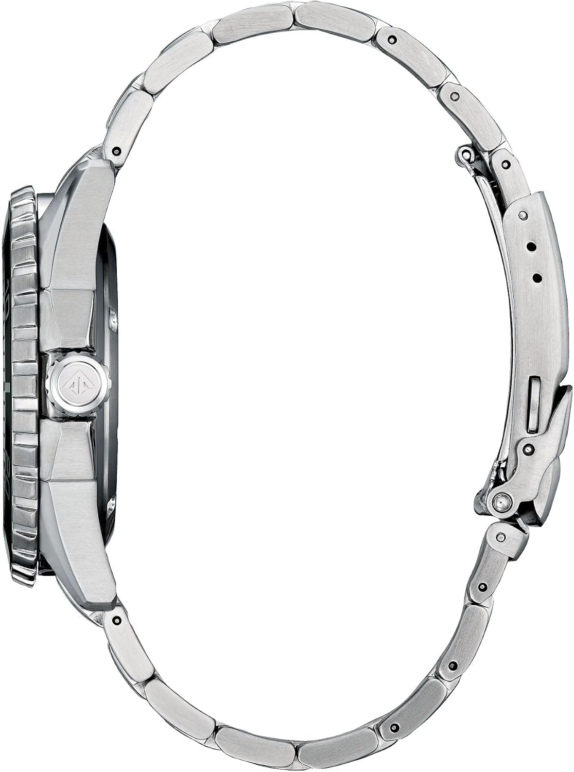 HOTCitizen Men's Promaster Sea Eco-Drive Stainless Steel Watch, 3-Hand Date, One-Way Rotating Bezel, ISO Compliant, Luminous Hands and Markers