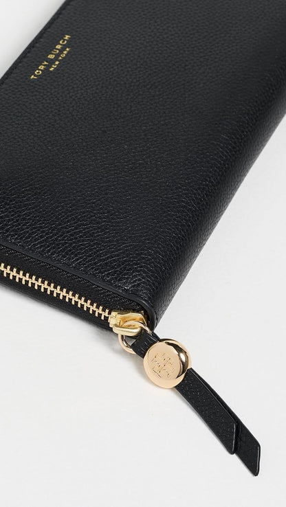 HOTTory Burch Women's Romy Zip Continental Wallet, Black, One Size