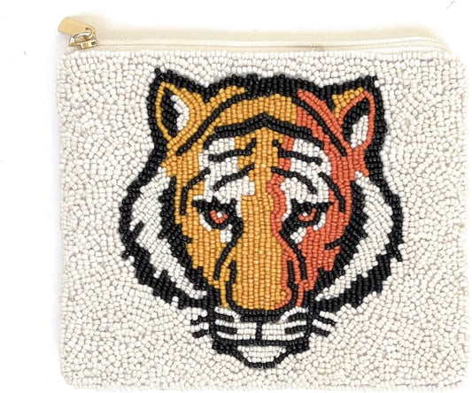 HOTBeaded Tiger Pouch