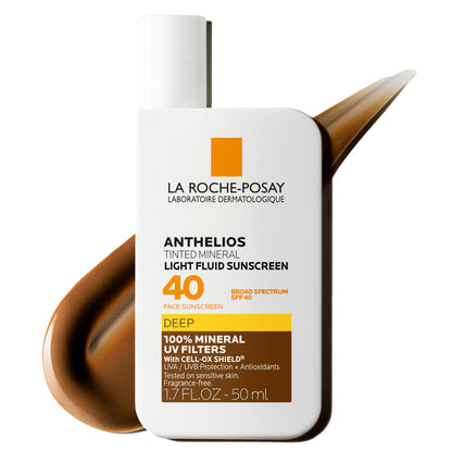 HOTLa Roche Posay Anthelios 50 Mineral Tinted Ultra Light Sunscreen Fluid