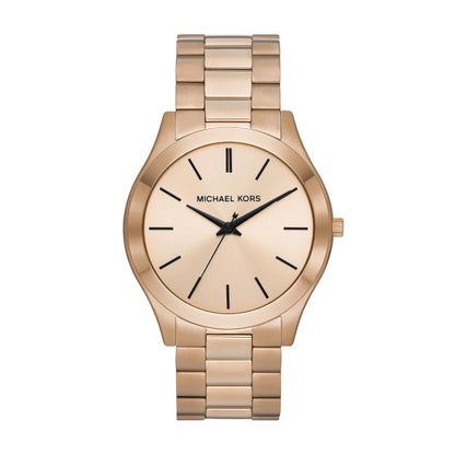 HOTMichael Kors Oversized Slim Runway Men's Watch, Stainless Steel Watch for Men
