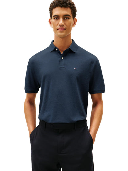 HOTTommy Hilfiger Men's Short Sleeve Cotton Pique Polo Shirt in Classic Fit