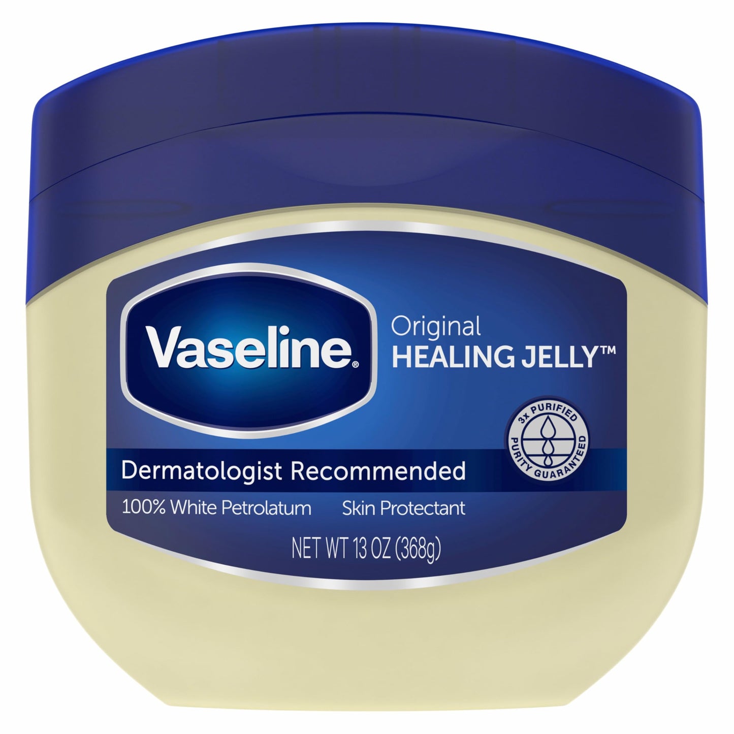 HOTVaseline Petroleum Jelly Original 3 Count Provides Dry Skin Relief And Protects Minor Cuts Dermatologist Recommended And Locks In Moisture 13oz