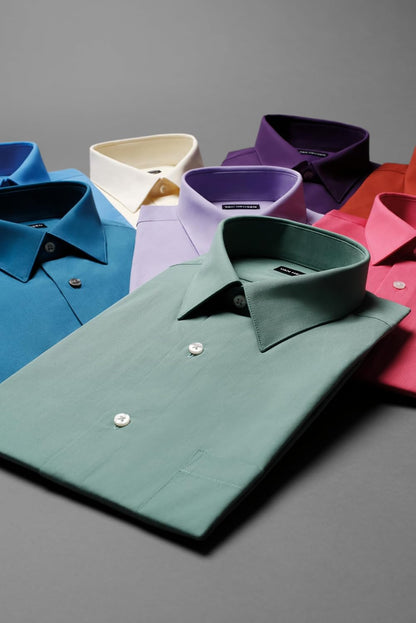 HOTVan Heusen Mens Dress Shirt Regular Fit Poplin Solid