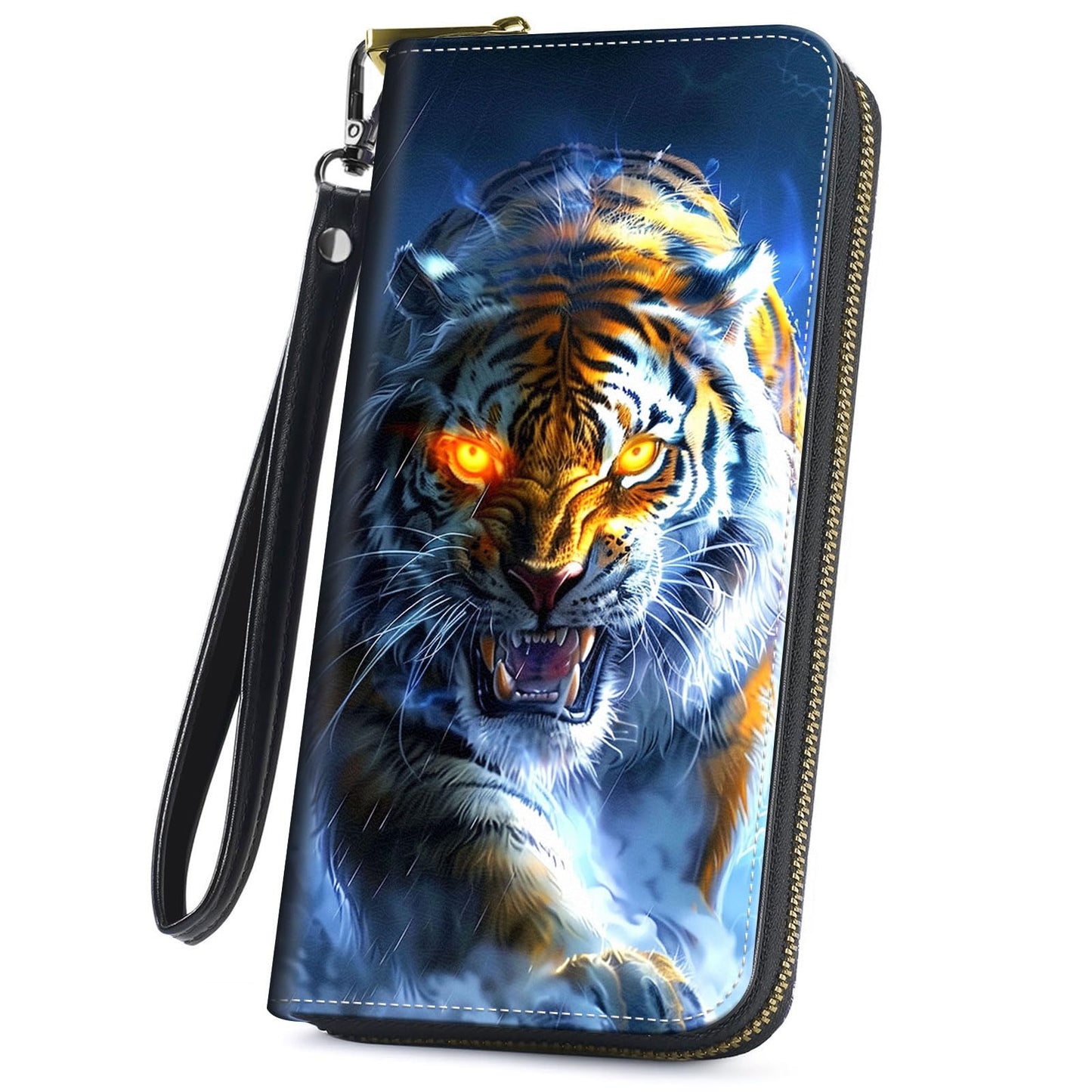 HOTCute Wallets for Women Girls, Large Capacity PU Leather RFID Blocking Clutch Purse with Wristlet