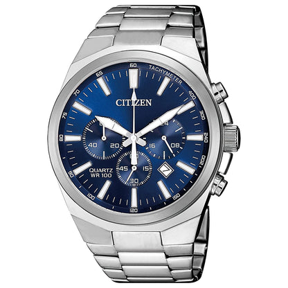 HOTCitizen Quartz Mens Watch, Stainless Steel, Classic