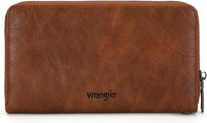 HOTWrangler Womens Wallet Wristlet Long Purse Designer Clutch Large Capacity Credit Card Holder for Women