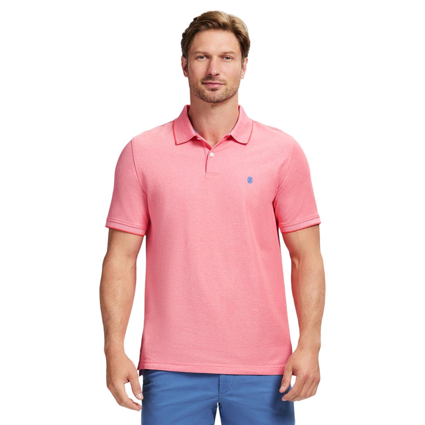 HOTIzod Men's Advantage Performance Short Sleeve Fashion Polo Shirt
