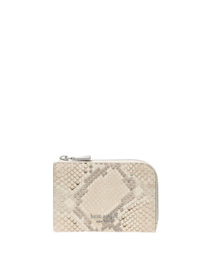 HOTkate spade new york Mini Zip Card Case Pebbled Leather Mini Zip Card Case