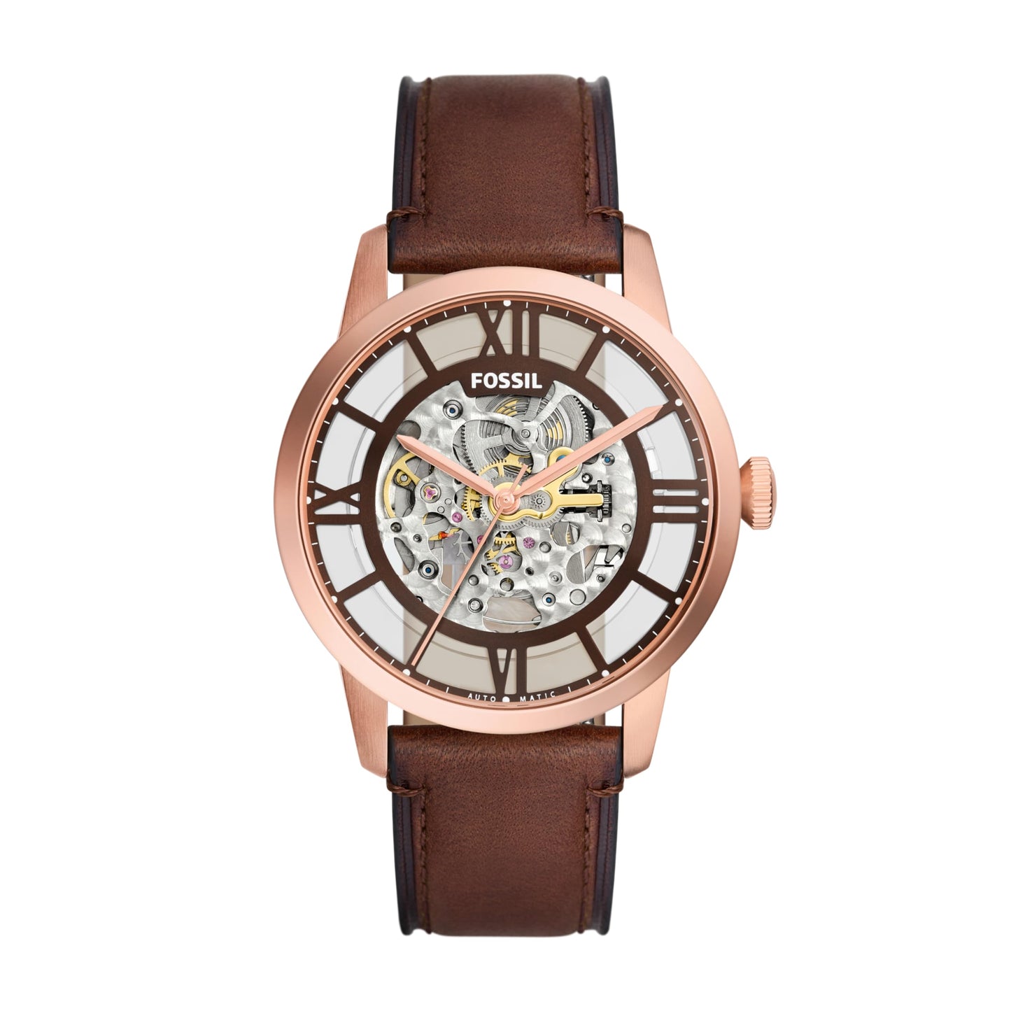 HOTFossil Men's Watch, Townsman Automatic Stainless Steel Watch for Men