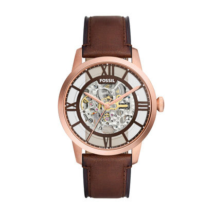 HOTFossil Men's Watch, Townsman Automatic Stainless Steel Watch for Men