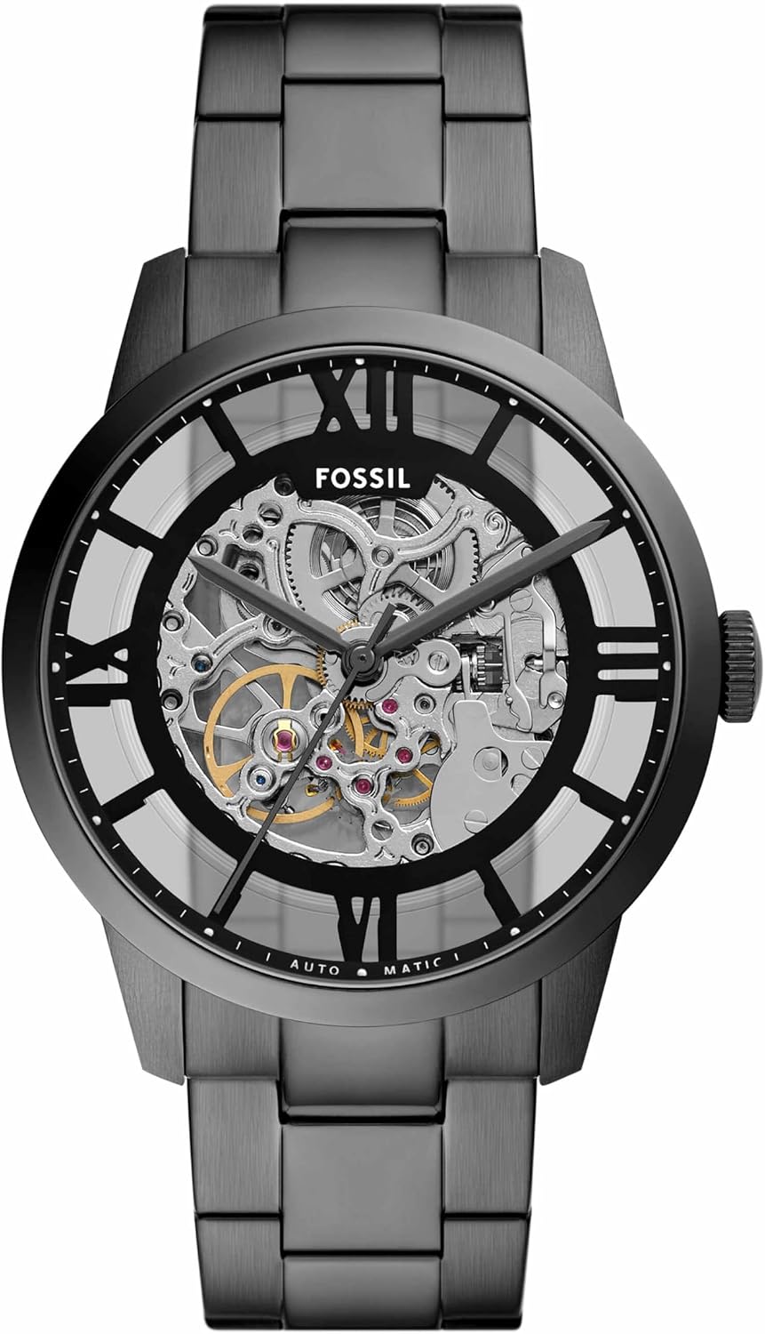 HOTFossil Men's Watch, Townsman Automatic Stainless Steel Watch for Men
