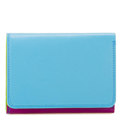 HOTmywalit Tri-Fold Leather Wallet | 8 Card Slots Wallet | ID Window & Coin Pocket | Copacabana | Stylish & Functional Accessory for Men & Women | Perfect for Everyday Use