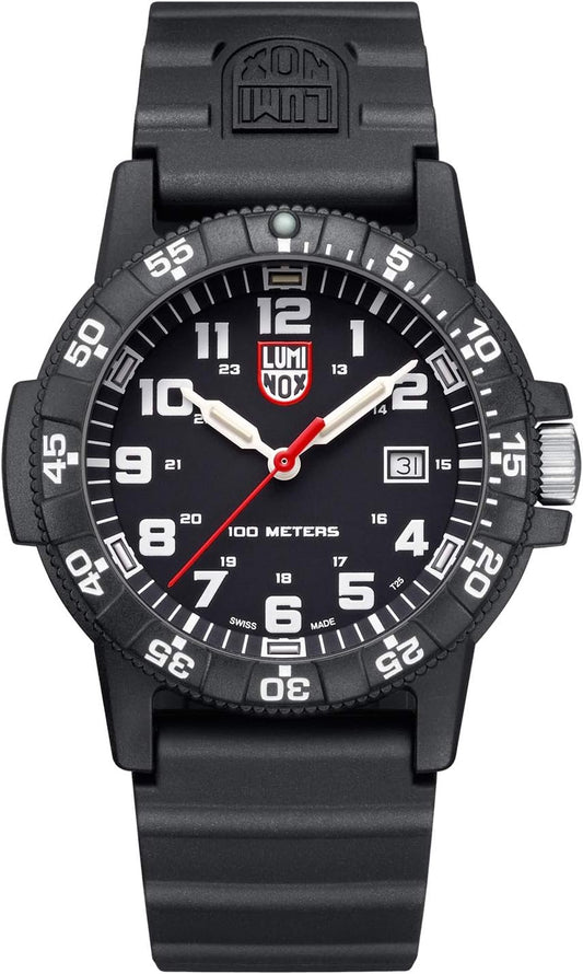 HOTLuminox Leatherback SEA Turtle Giant XS.0321.L Mens Watch 44mm - Military Watch in Black Date Function 100m Water Resistant