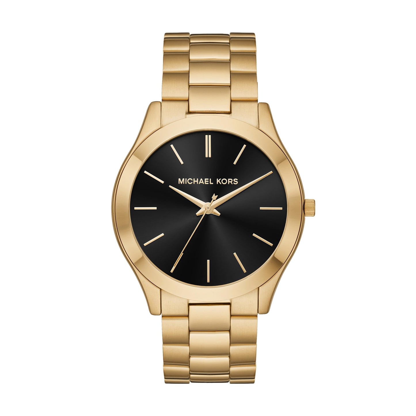 HOTMichael Kors Oversized Slim Runway Men's Watch, Stainless Steel Watch for Men