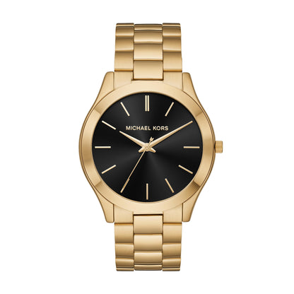 HOTMichael Kors Oversized Slim Runway Men's Watch, Stainless Steel Watch for Men