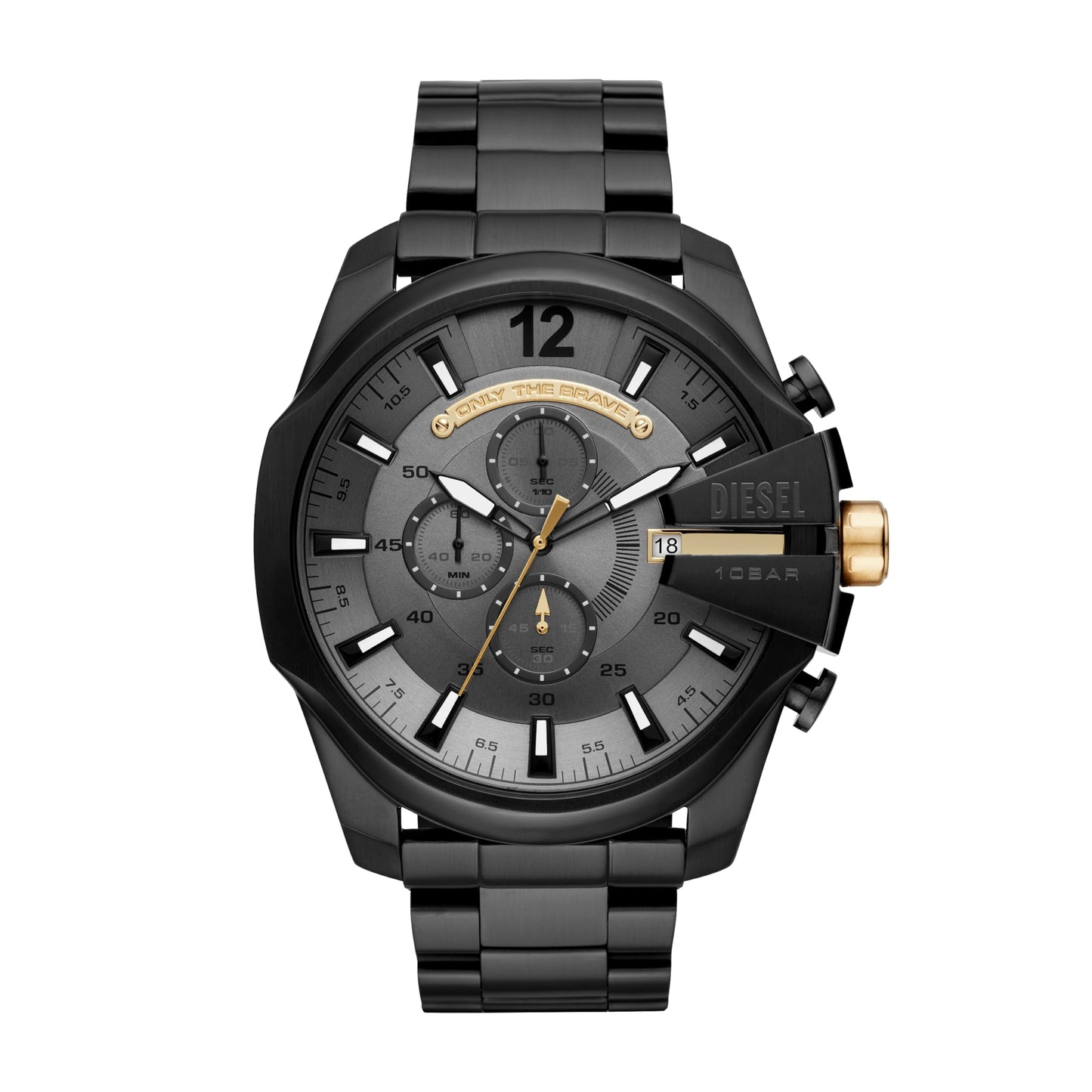 HOTDiesel Mega Chief Watch for Men, Chronograph Men's Watch