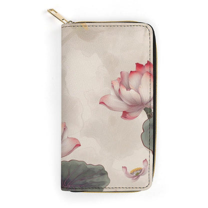 HOTTie Dye Rainbow Print Long Wallet for Women Men PU Leather Card Holder Organizer with Zipper Coin Pocket & Cash Slots