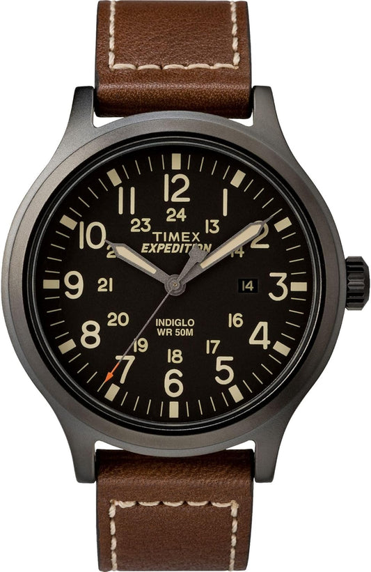 HOTTimex Expedition Scout 40mm Men’s Analog Watch | Luminous Hands | Durable Comfortable Adjustable Strap | 24 Hour Time | Rugged Outdoor Watch | 50M Water Resistance