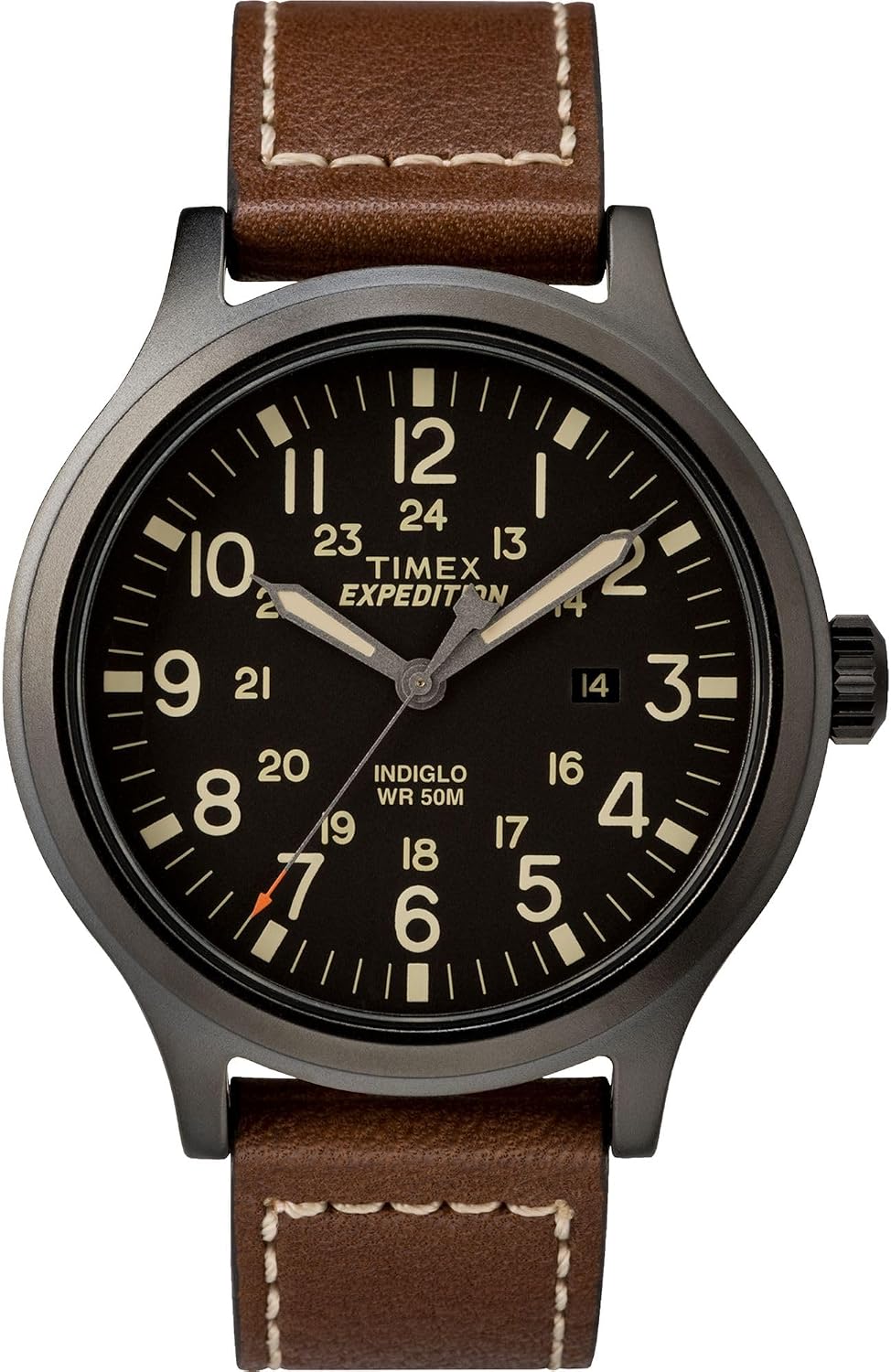 HOTTimex Expedition Scout 40mm Men’s Analog Watch | Luminous Hands | Durable Comfortable Adjustable Strap | 24 Hour Time | Rugged Outdoor Watch | 50M Water Resistance