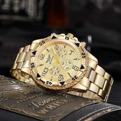 HOT4 pcs Classics Business Watches for Men Big Face Men’s Watch Wholesales Analog Quartz Wristwatch