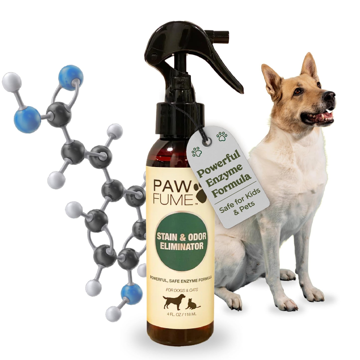 HOTPAWFUME Dog Perfume Spray Long Lasting Scent for Grooming, Show Dog, 1-Pack – Keep Your Pup Fresh All Day – Hypoallergenic, Alcohol-Free, Detangling Formula – Moisturizing Pet Cologne Spray for Dogs