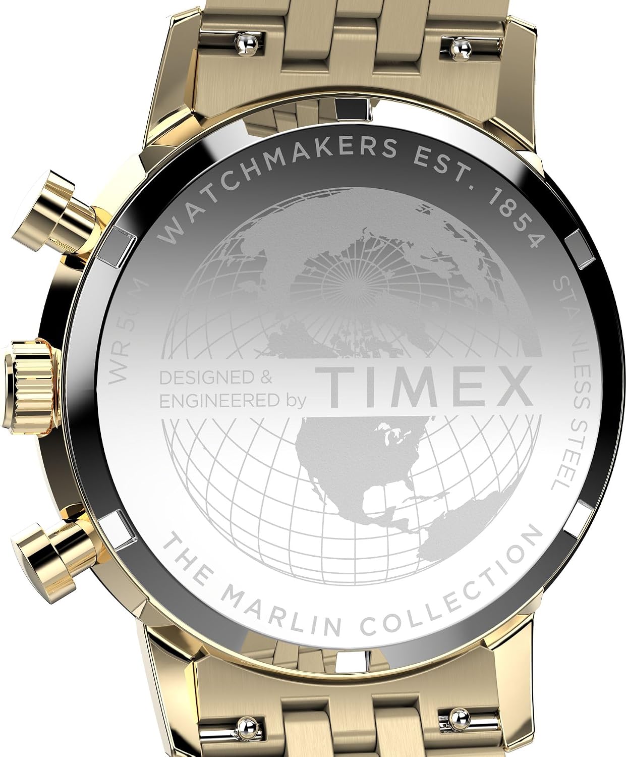 HOTTimex Marlin Chronograph Tachymeter 40mm Men’s Analog Watch | Retro Design | 50M Water Resistance