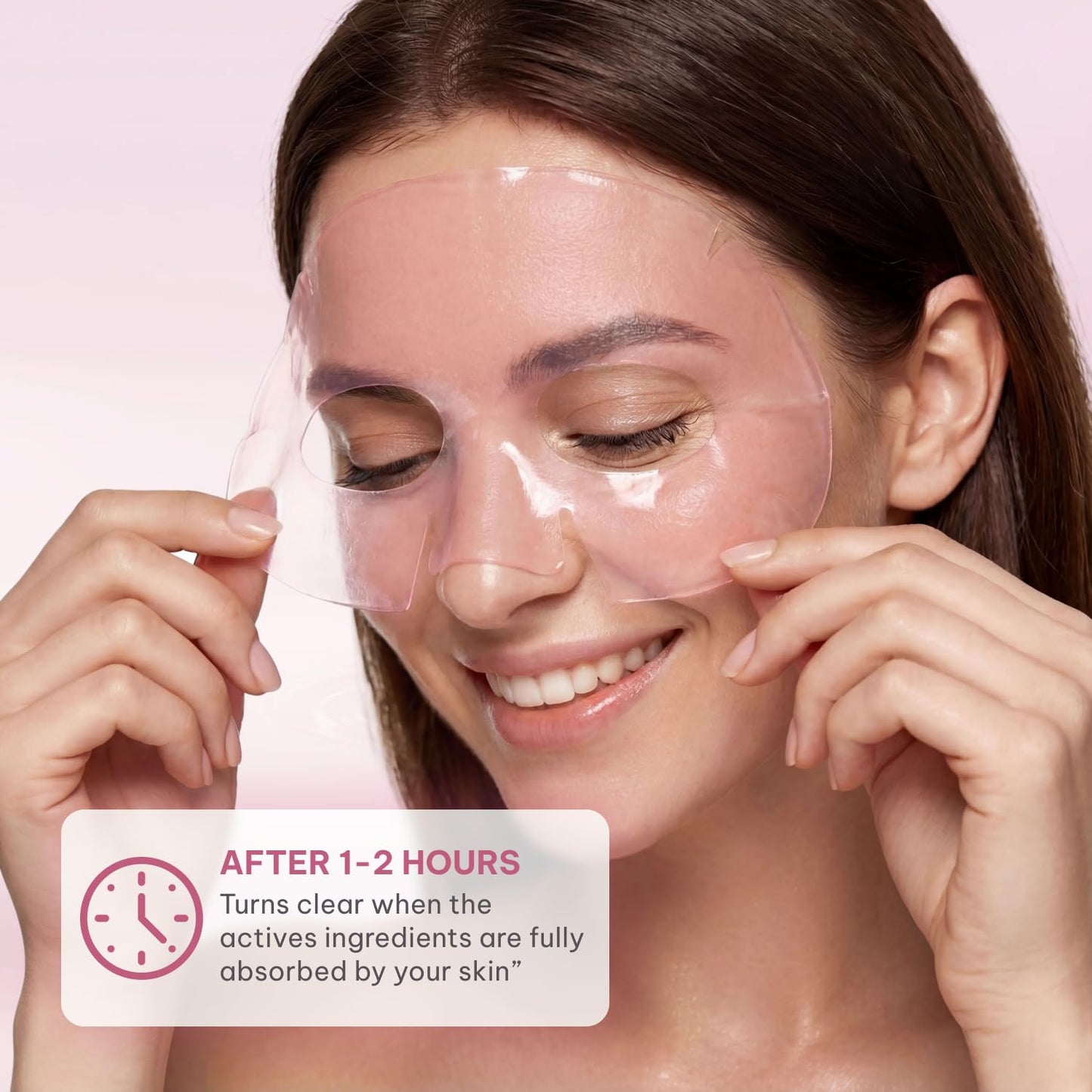 HOTQuasi Salmon PDRN Collagen Mask – Korean Skin care Gel Face Mask for Hydration, Firming & Smoothing Skincare, Collagen Boost & Pore Care – 4 Masks, Non-Irritating, Natural Ingredients