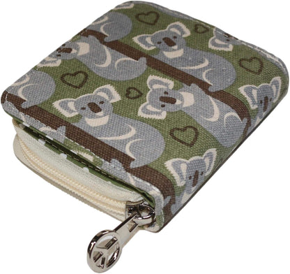HOTbungalow 360 Billfold Vegan Wallet (Koala Bear)