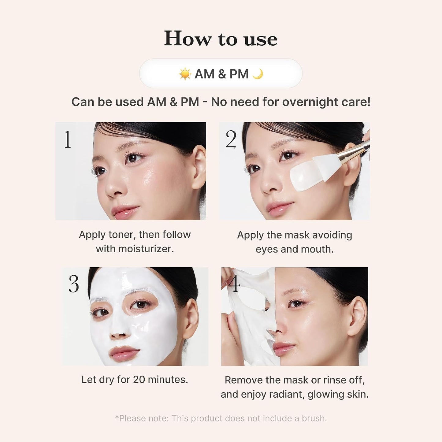 HOTmedicube Wrapping Mask Collagen Glazed Milky Glow Daytime Peel Off Mask | Quick and Easy Care with Glutathione, Niacinamide for Plumped, Hydrated & Smooth Skin | Korean Skin Care, 2.53 fl.oz