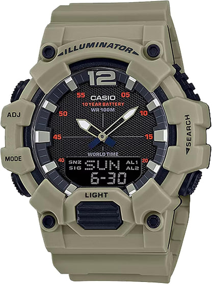 HOTCasio Men's HDC-700-1AVCF Classic Analog-Digital Display Quartz Black Watch
