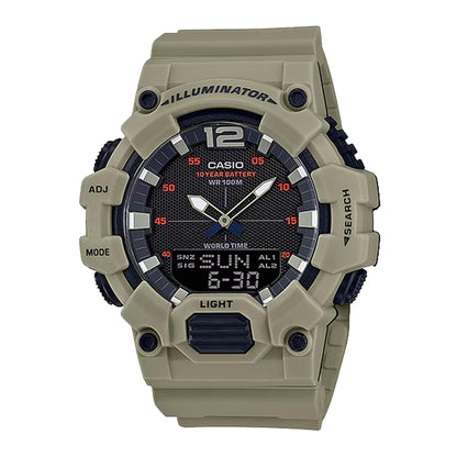 HOTCasio Men's HDC-700-1AVCF Classic Analog-Digital Display Quartz Black Watch