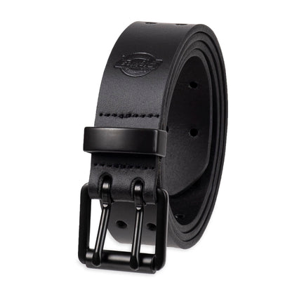 HOTDickies Men's Double Prong Leather Work Belt – Fully Adjustable, Regular & Big and Tall Sizes