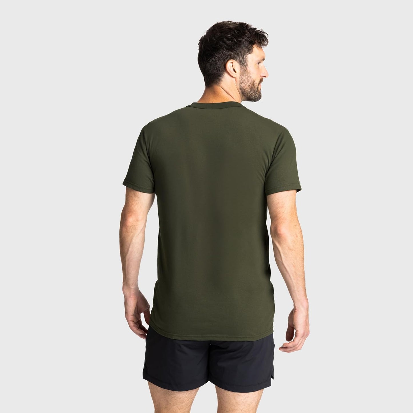 HOTSoffe Men's 3 Pack - USA Poly/Cotton Military Tee