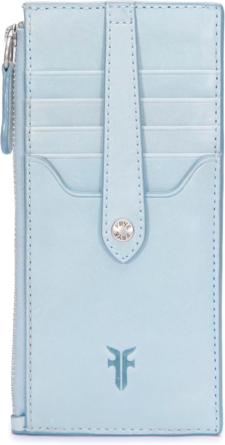 HOTFrye Women's Melissa Snap Card Wallet, Stylish Design with Holder & Slots, Compact for Purse