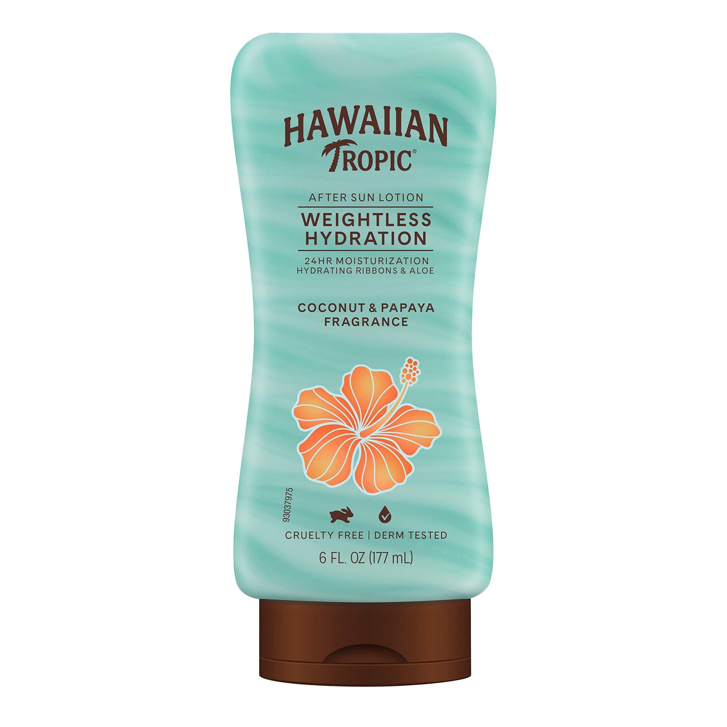 HOTHawaiian Tropic Weightless Hydration After Sun Lotion with Aloe, 6Fl Oz Twin Pack, Hawaiian Tropic Lotion, Moisturizing Lotion, After Sun Care, After Sun Moisturizer, 6Fl Oz each