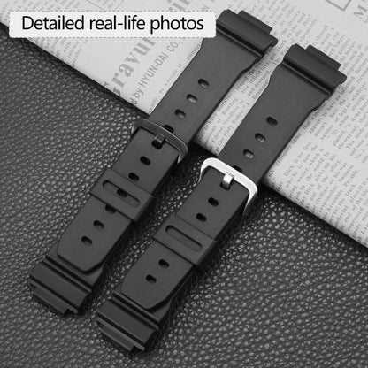 HOTReplacement Band Compatible with Casio 3232 DW9052 Men’s 200M WR Strap DW-9052 DW-004C DW-6900 GW-6900 G-2200 G-2210 Resin Bracelet 71606395